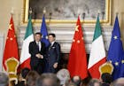 Italië probeert te breken met China’s Nieuwe Zijderoute