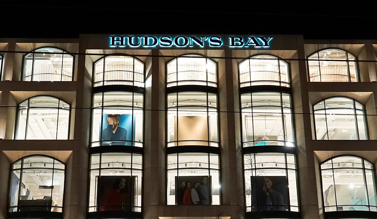 De sluiting van Hudson's Bay zorgde alleen al voor 0,2% extra leegstand.