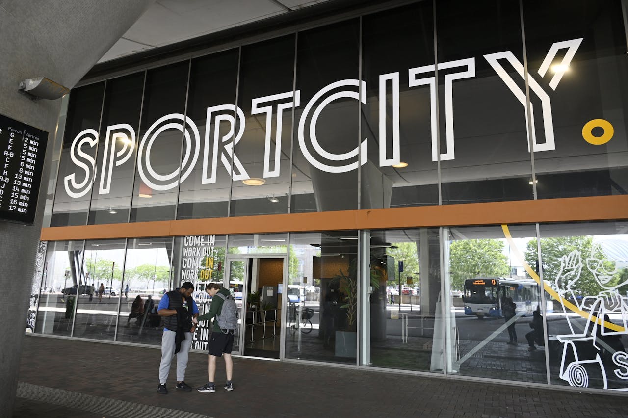 De vestiging van SportCity, een voormalige Fit For Free, in de Amsterdamse Bijlmer. Foto: ANP