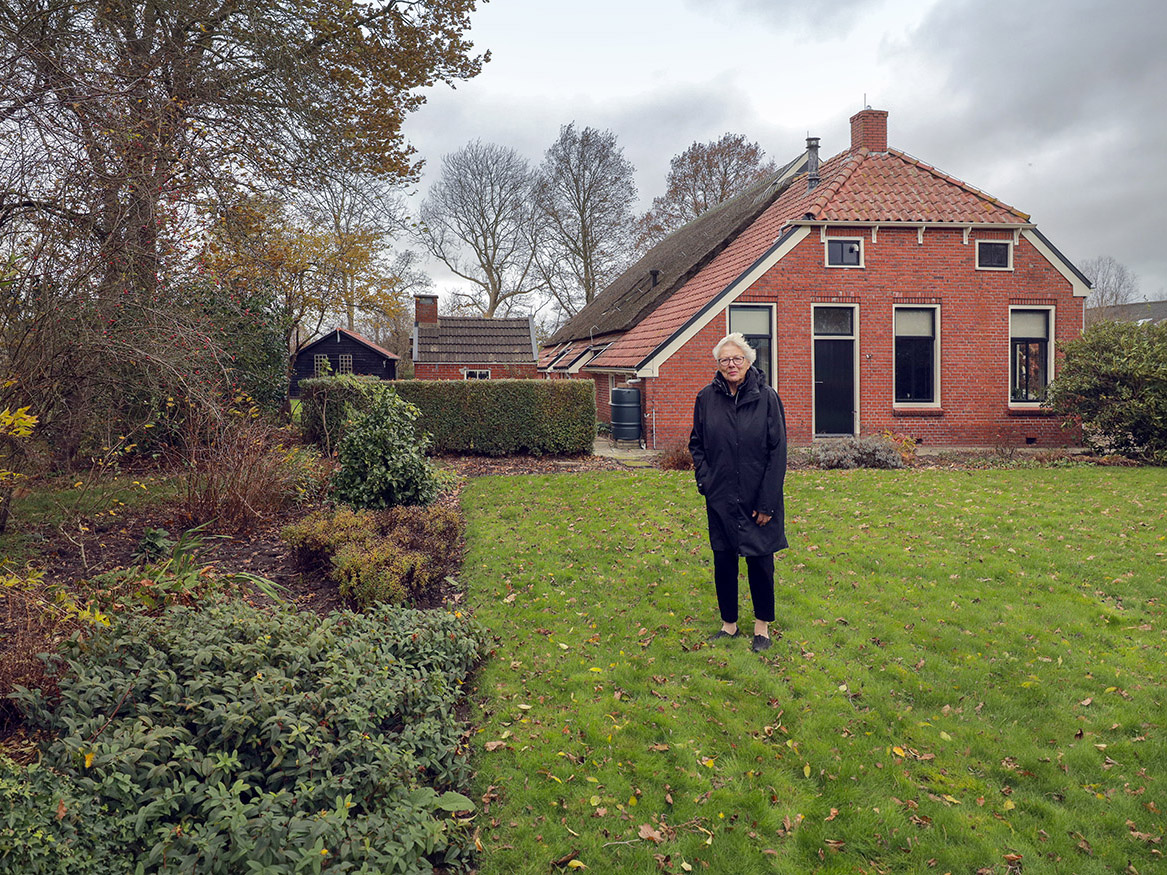 Een typisch Drentse boerderij in Roderwolde