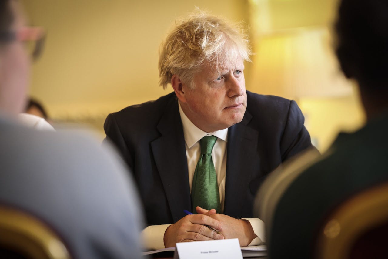 Ook de Britse premier Boris Johnson ziet een crisisbelasting als oplossing.