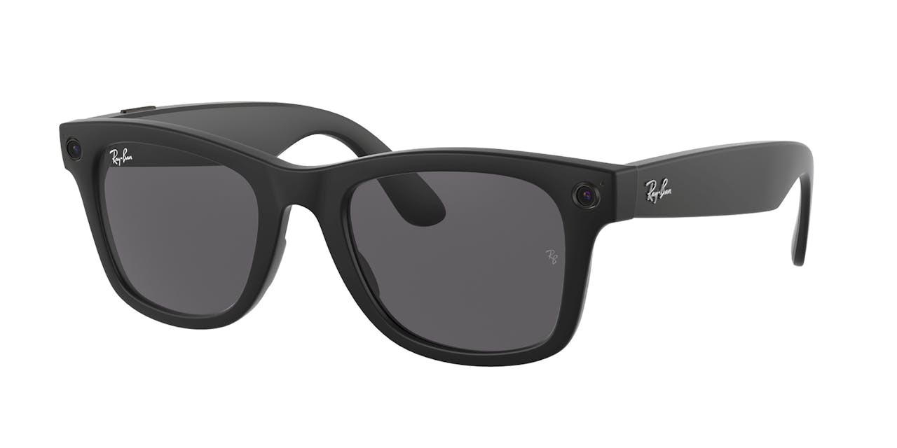 De slimme bril van Facebook en Ray-Ban, een merk van brillenconcern Essilor-Luxottica.