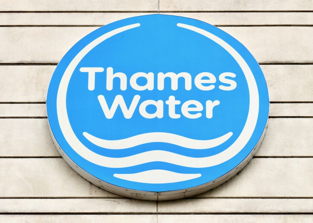 Het hoofdkantoor van Thames Water in Reading, ten westen van Londen.