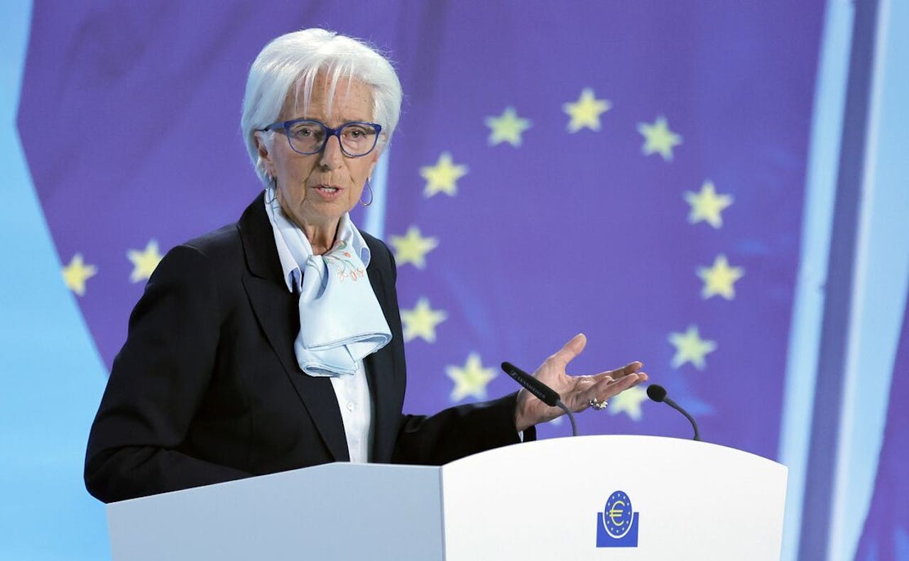 Alle aandacht ging na het rentebesluit uit naar de toelichting die ECB-president Christine Lagarde tijdens de persconferentie gaf.