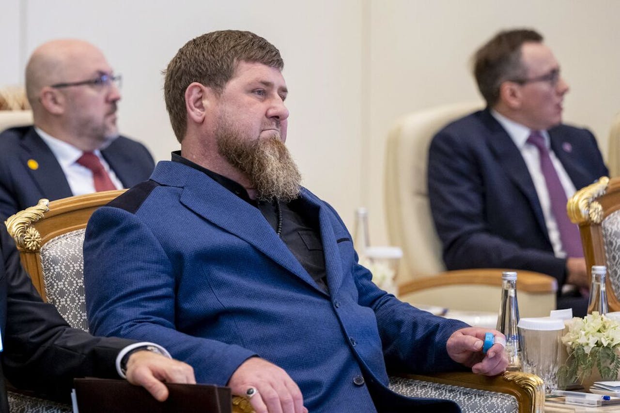 Ramzan Kadyrov, eind vorig jaar in Abu Dhabi.