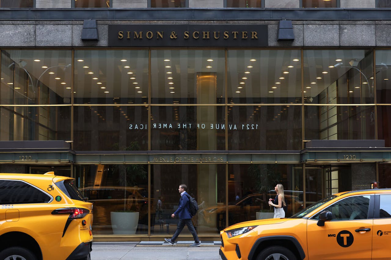 Het hoofdkantoor van Simon & Schuster in New York.