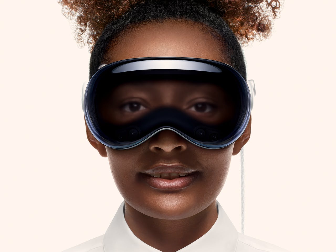 De Vision Pro van Apple is de nieuwste generatie VR-brillen, met ook de mogelijkheid van augmented reality.