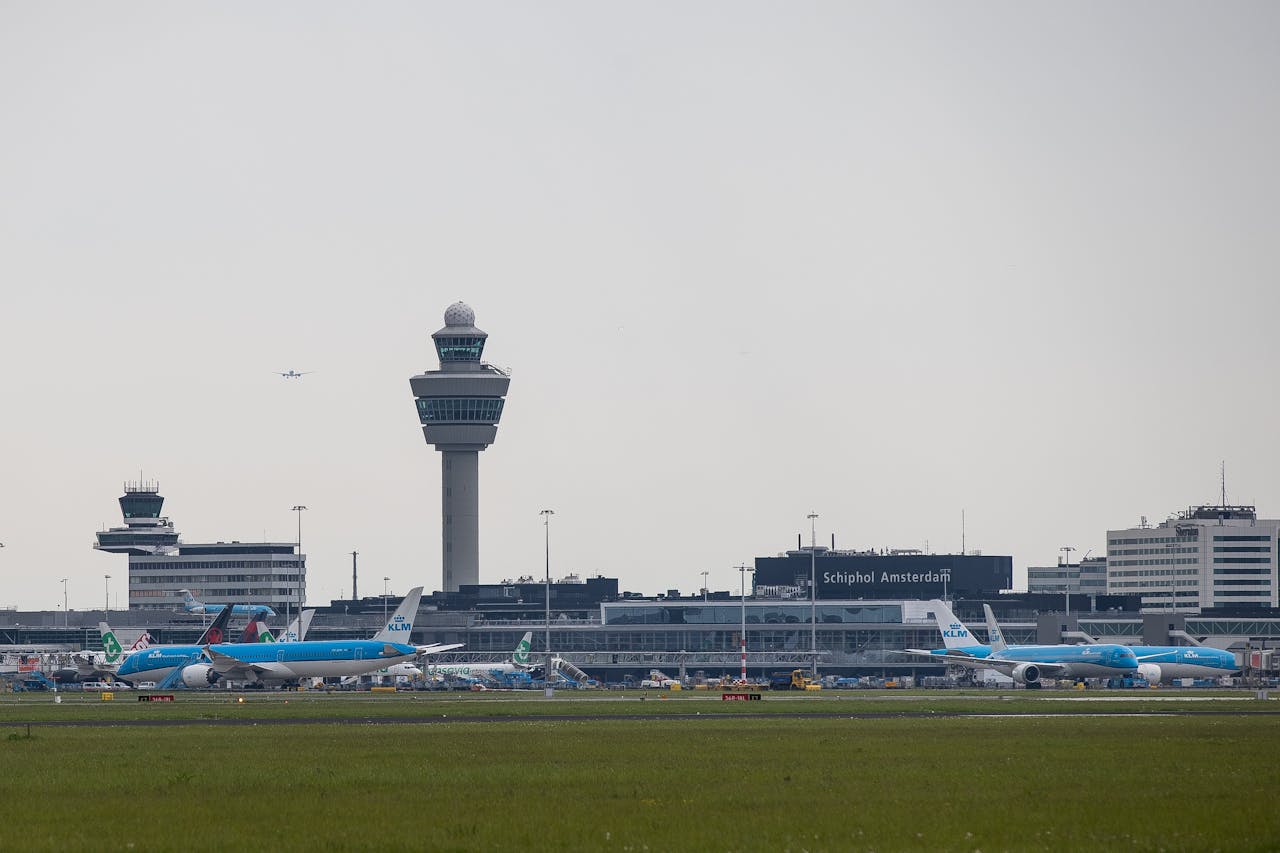 Luchthaven Schiphol.