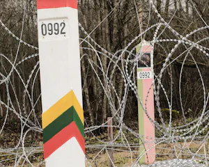 Polen en Litouwen barricaderen hun grens