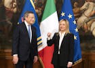 Eerste vrouwelijke premier in Italië treedt aan op kwetsbaar moment
