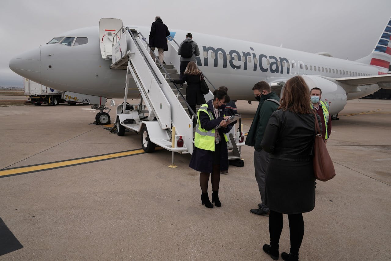 De trip van woensdag was een 45 minuten durende vlucht met American Airlines van Dallas, Texas naar Tulsa, Oklahoma.