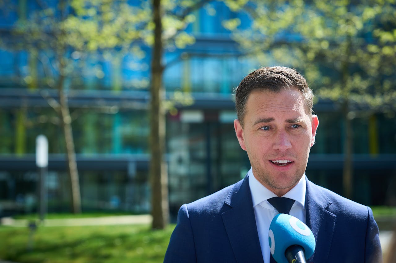 Minister van Financiën Eelco Heinen.