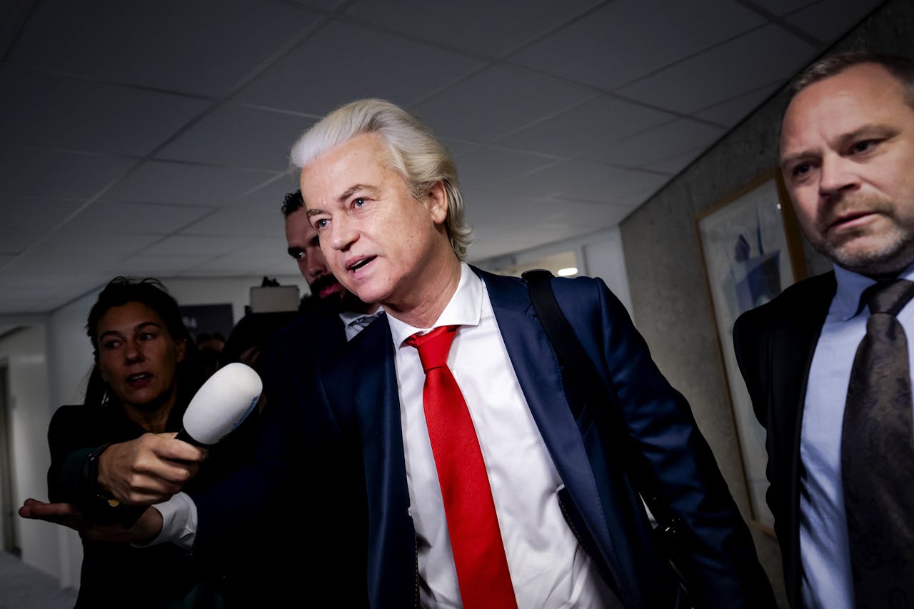 PVV-leider Geert Wilders stapte dinsdagochtend uit de coalitie, waarna het kabinet viel.