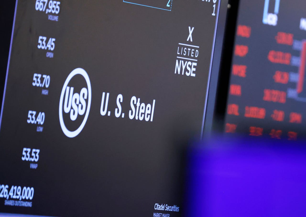 Der Aktienkurs des amerikanischen Stahlkonzerns US Steel erholte sich im Vorfeld der Zollerhöhung.