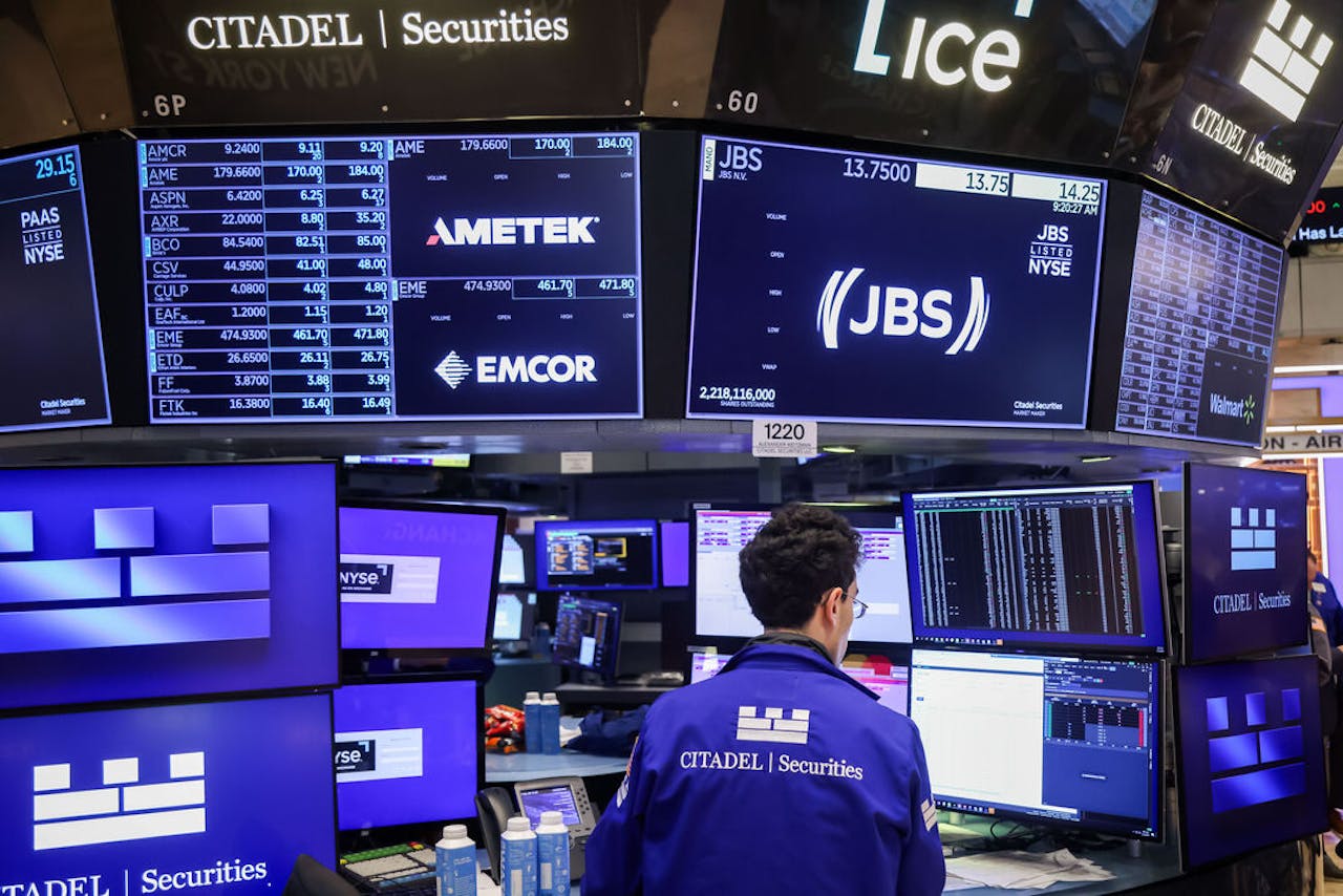 Het aandeel van JBS sloot afgelopen vrijdag bij zijn debuut op de beurs in New York bijna 2% boven de uitgifteprijs.