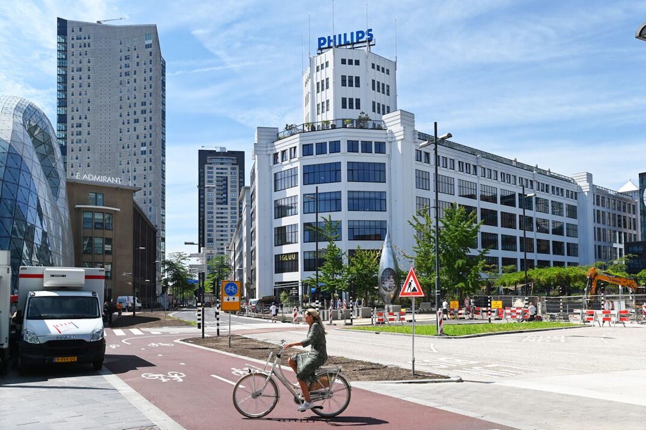 De binnenstad van Eindhoven. De Brabantse gemeente heeft naar verwachting de komende jaren 100.000 woningen nodig.