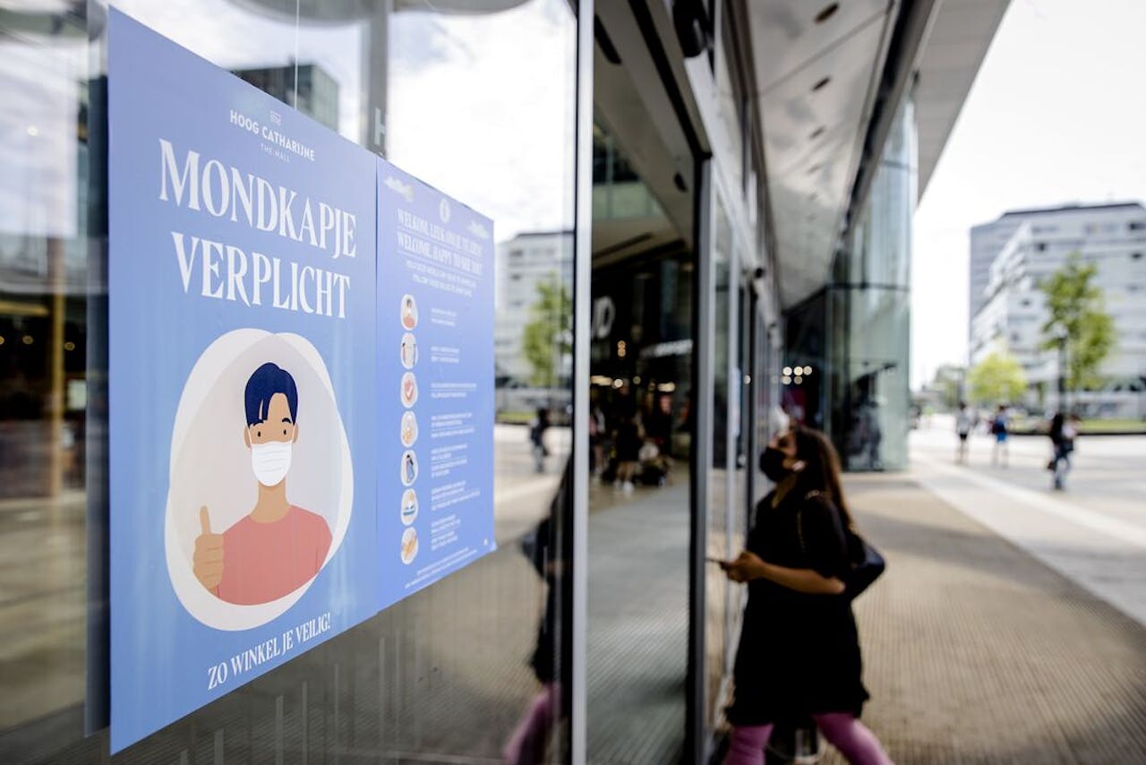 Het centrum van Utrecht in de coronacrisis. Tijdens de pandemie stopten bedrijven met het uitkeren van dividend, inmiddels zijn dividendfondsen weer populair.