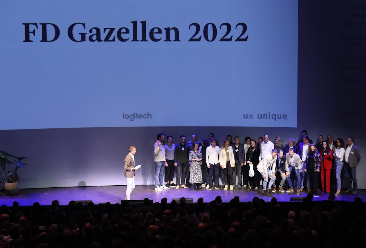 De snelst groeiende ondernemingen van 2022 werden dinsdag 22 november 2022 bekroond in Theater Amsterdam.