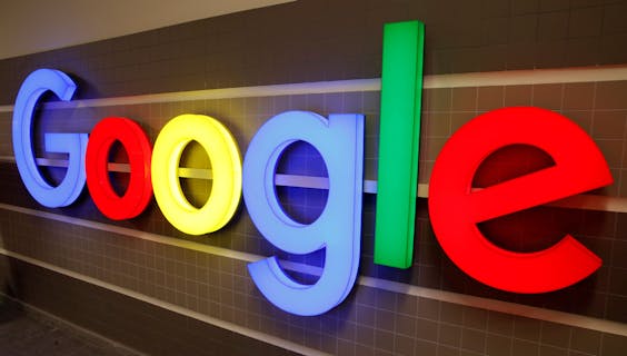 Google logo in Zurich