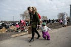Oekraïense vluchtelingen krijgen warm onthaal in Polen
