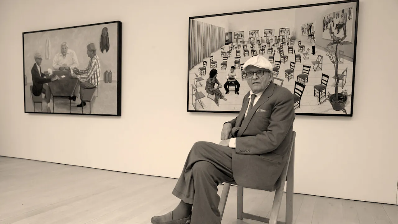 Britse kunstlegende David Hockney overleden op 88-jarige leeftijd