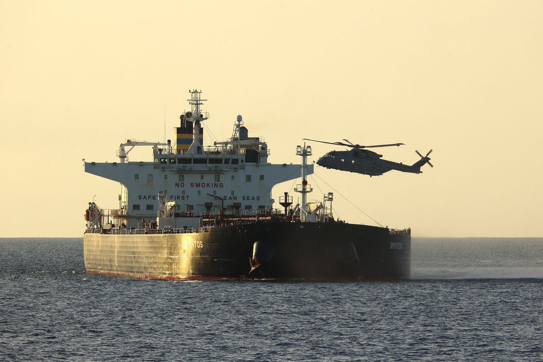VK onderschept voor het eerst boot van Russische schaduwvloot