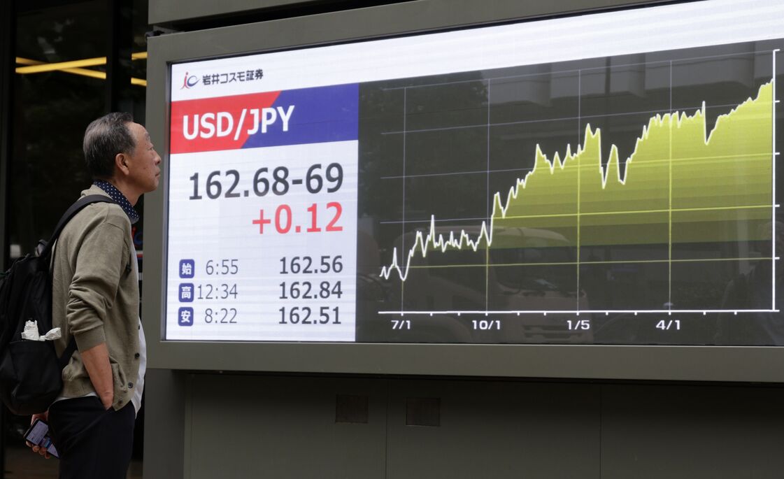 De Japanse yen was in veertig jaar niet zo zwak