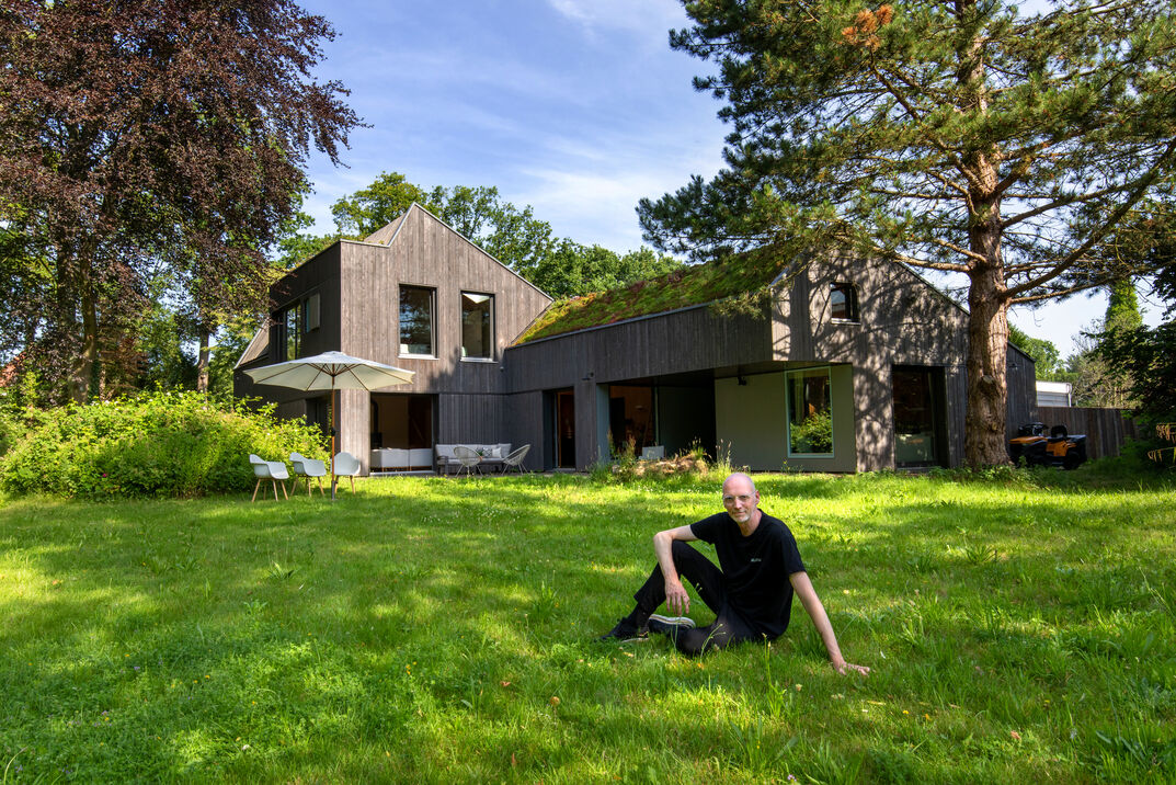 Familiehuis met een ‘houten look’