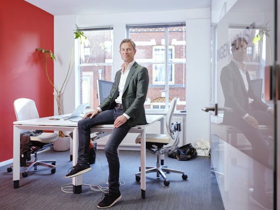 Matthijs Ingen-Housz, oprichter van kantoor Ingen Housz: zelfs grote namen zoals Ahold of Shell zie je tegenwoordig aankloppen bij de kleine specialist.