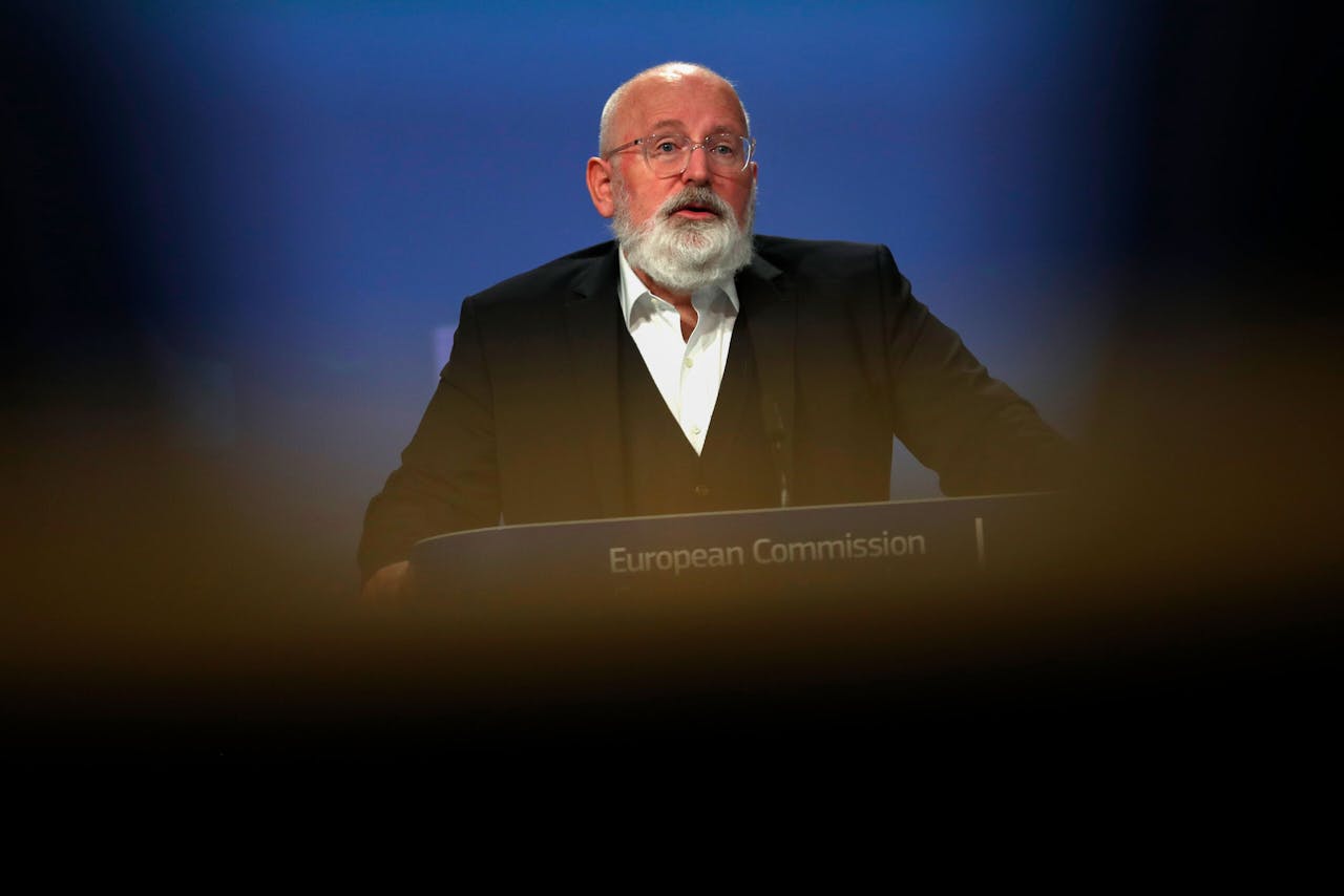 Eurocommissaris Frans Timmermans