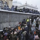 Rusland pakt 4500 aanhangers van oppositieleider Navalny op