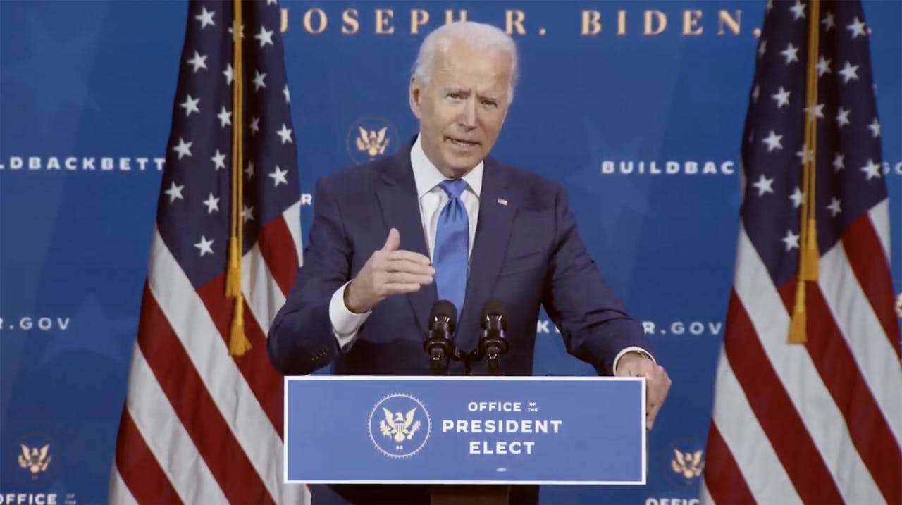 Joe Biden wil met bondgenoten in Europa en Azië een vuist maken tegen China.
