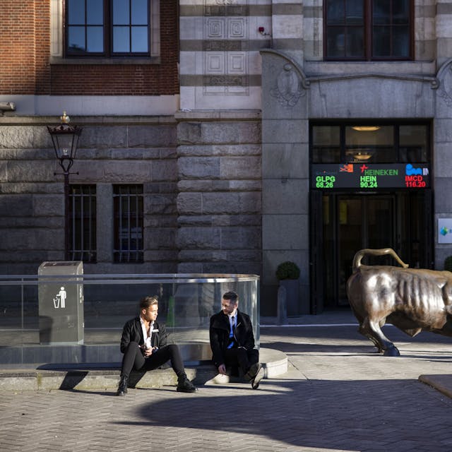 AEX breekt record, Wall Street hoger