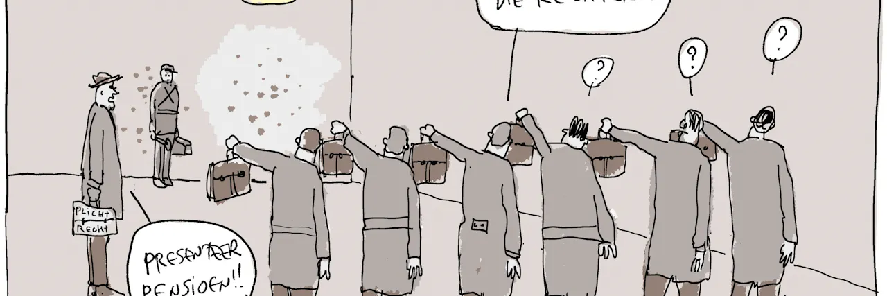 Pensioen voor wie werkt: geen plicht, wel recht