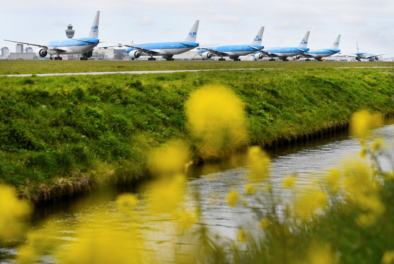 Vanaf 11 mei zijn mondmaskers op KLM-vluchten verplicht.