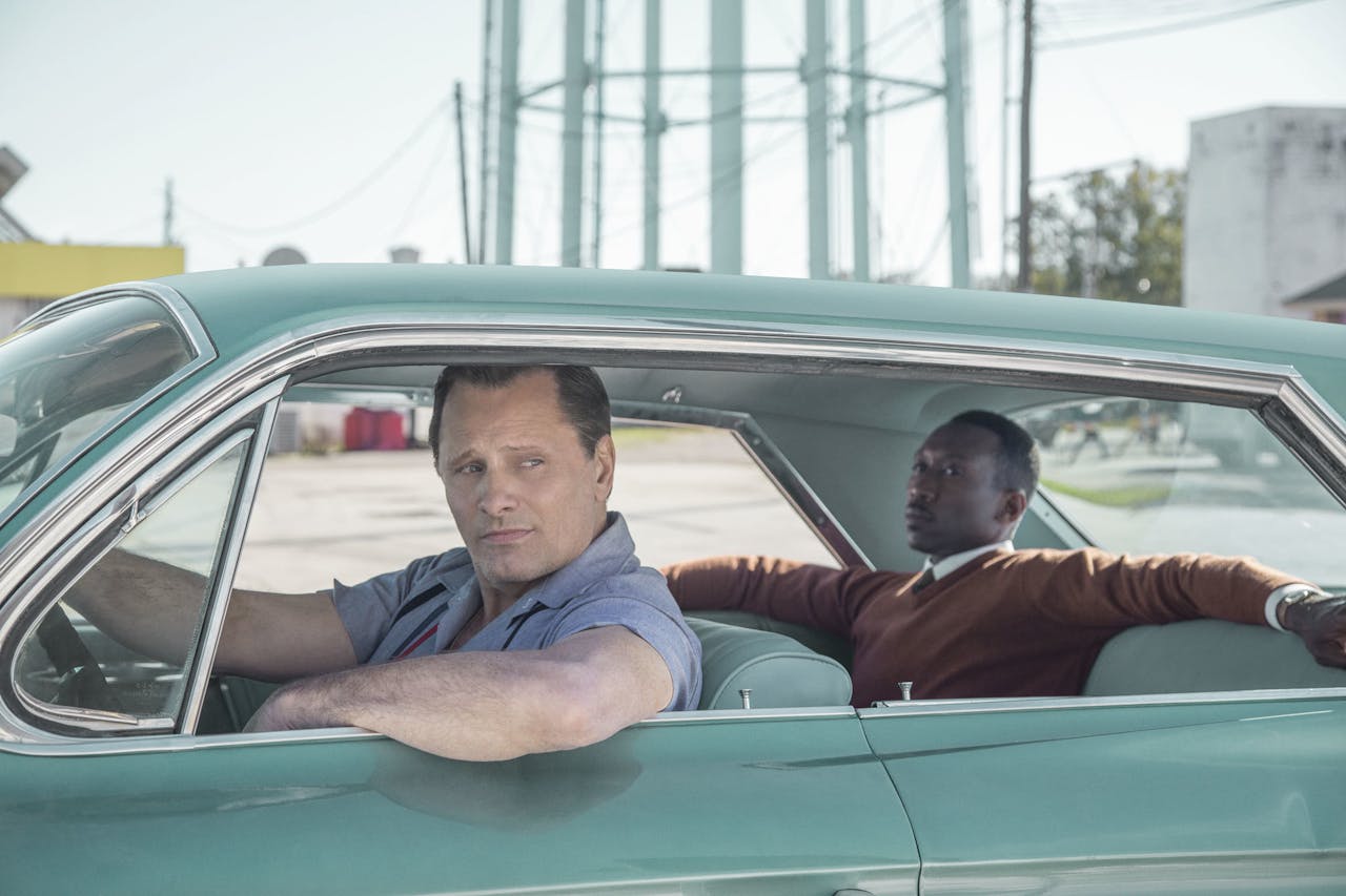 Green Book. De film won in 2019 drie Oscars. De film gold als hoopgevend, maar had nu vermoedelijk niet meer gemaakt kunnen worden.