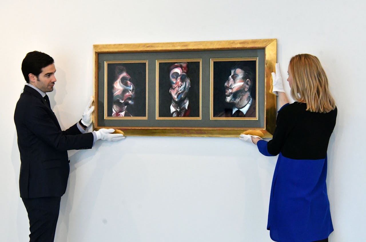 Francis Bacons drieluik met portretten van George Dyer staat gepland als eerste beursgang op Artex.