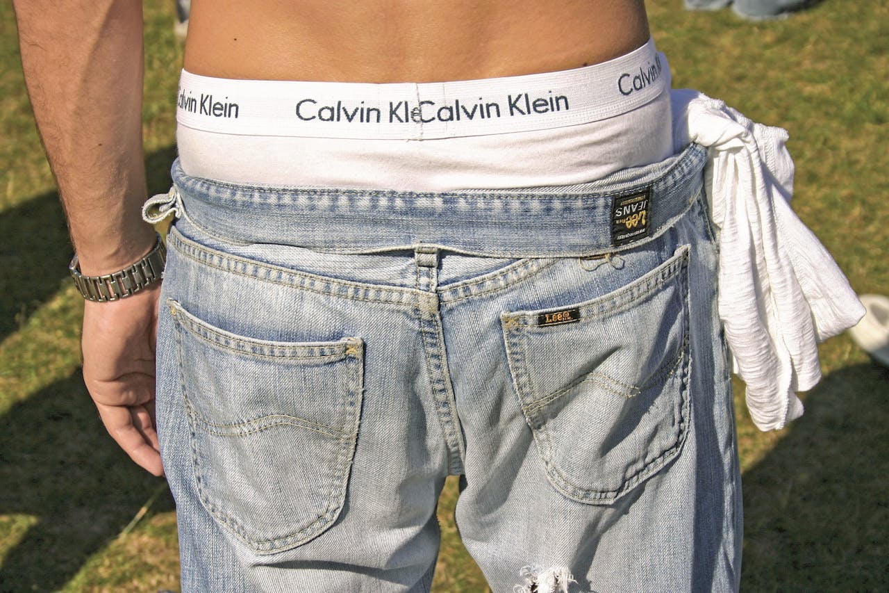 Het logo van CK Underwear is uitgegroeid tot een begrip.