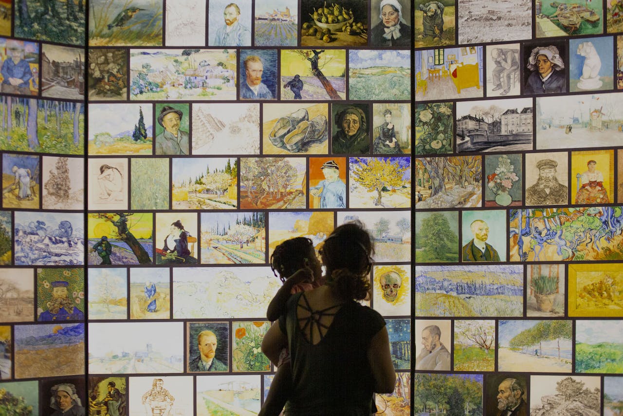 De Meet van Gogh-experience (hier in Lissabon) is ontwikkeld door het Van Gogh Museum zelf. De experience, die nu in Madrid te zien is, heeft in zes weken al 60.000 bezoekers getrokken.