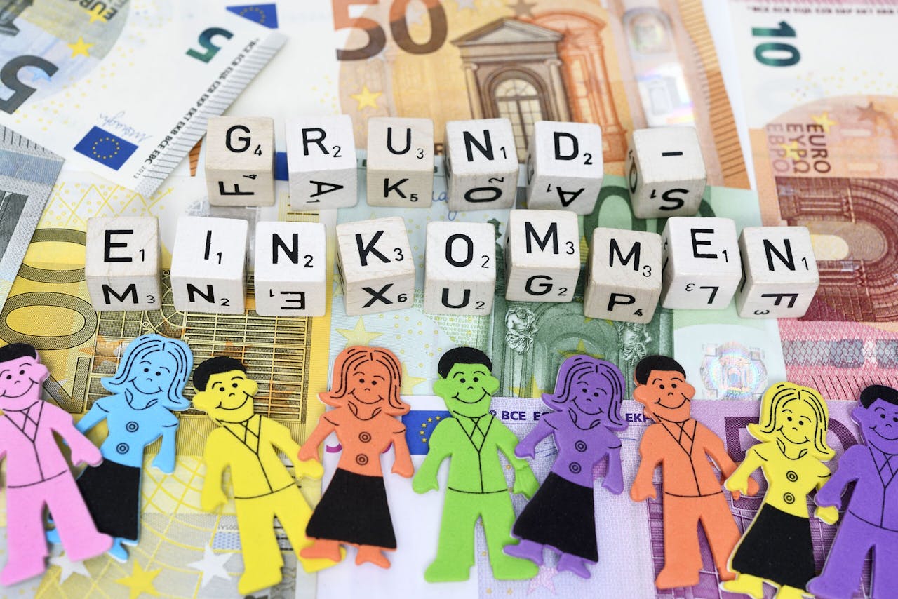 In Duitsland loopt een onderzoek naar het effect van een basisinkomen.