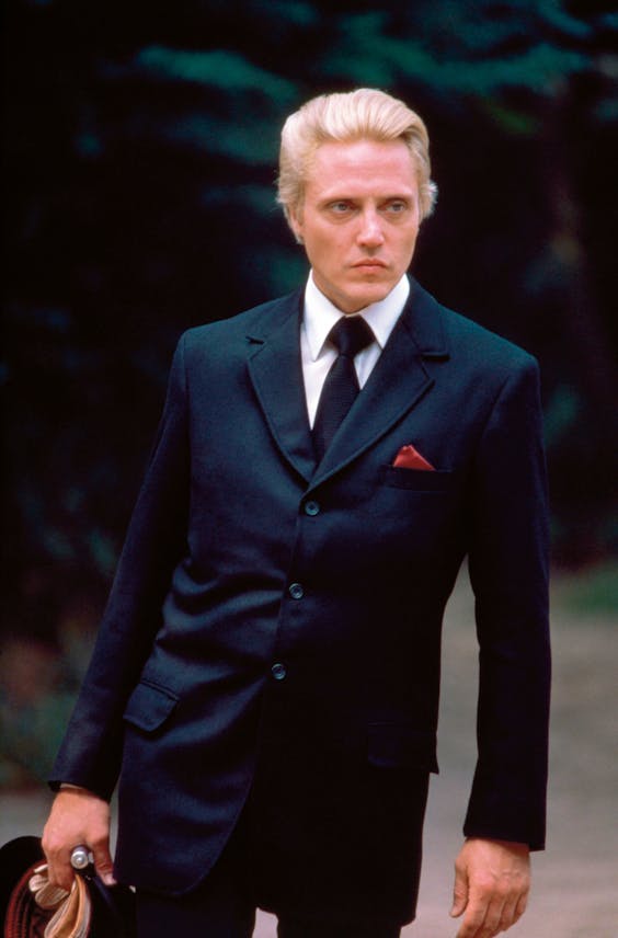 Christopher Walken als Max Zorin in ‘A View to a Kill’.