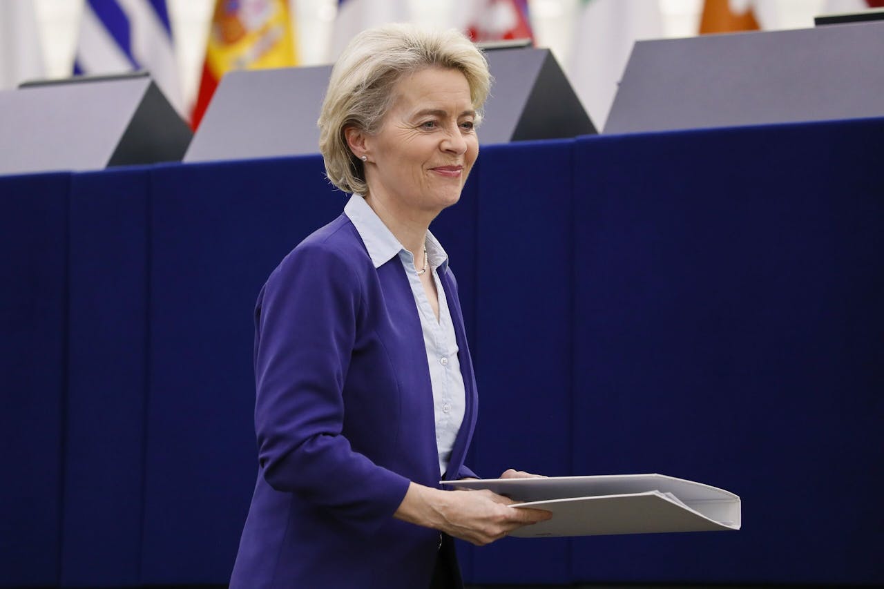 Voorzitter van de Europese Commissie Von der Leyen zette het vrouwenquotum voor beursgenoteerde ondernemingen weer hoog op de agenda.