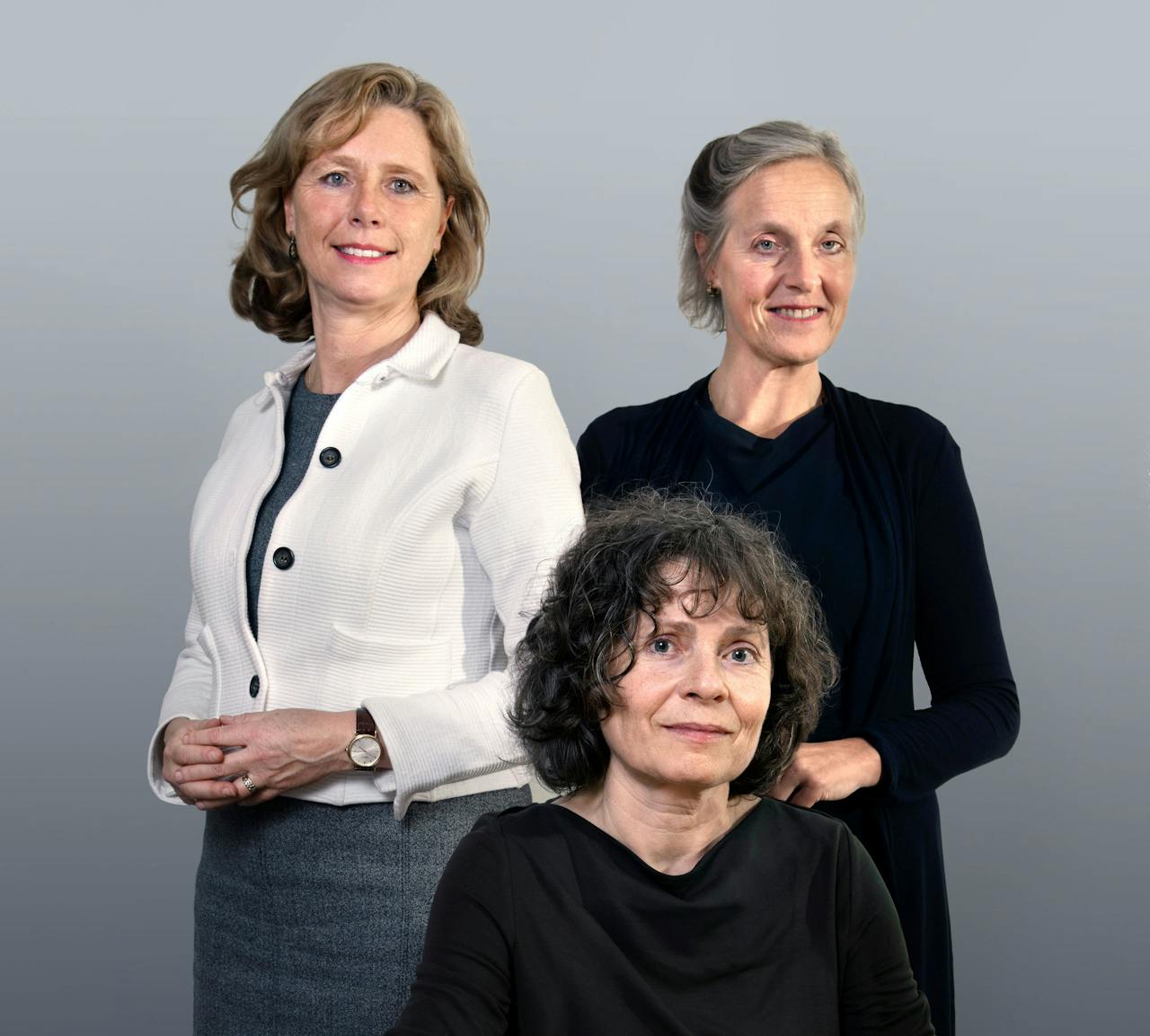 Van links naar rechts: Robine de Lange-Tegelaar, Eveline de Greeve en Marieke Koek.