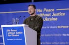 Volodymyr Zelensky: 'We willen graag een andere Vladimir in Den Haag zien'