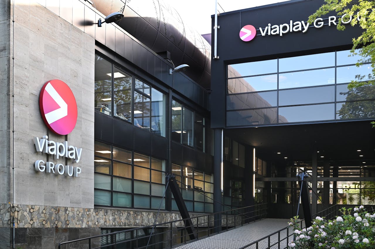 Kantoor van Viaplay op het Mediapark in Hilversum.
