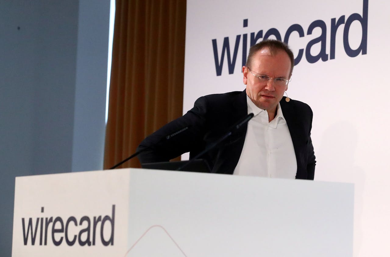 Vrijdag bezat Markus Braun 8,7 miljoen aandelen in Wirecard, waarmee hij de grootste aandeelhouders was.