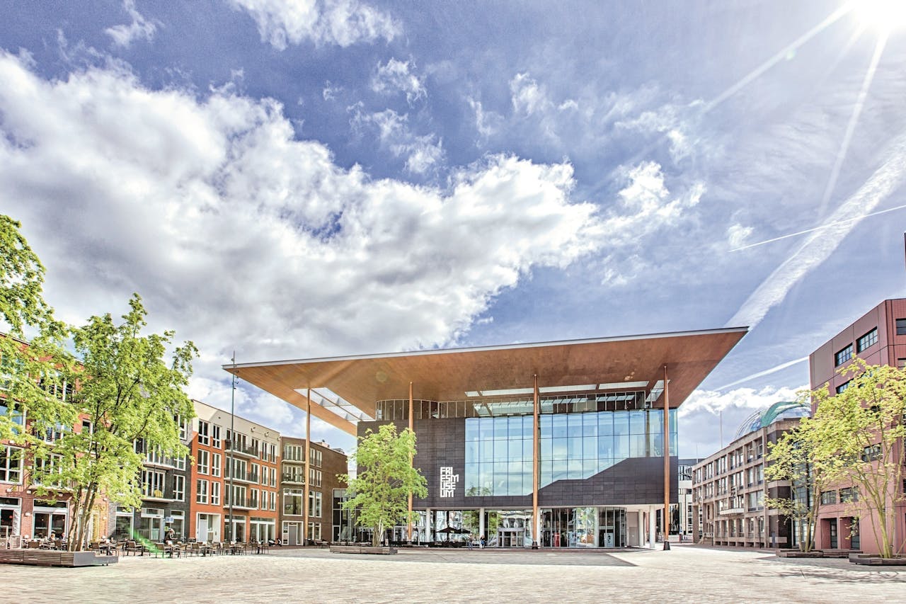 Het Fries Museum, sinds 2013 gevestigd in een nieuw gebouw.