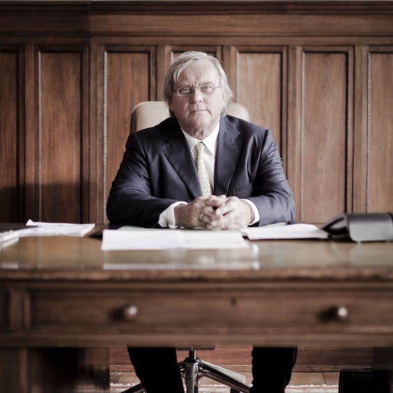 Cees de Bruin, eigenaar van de Rotterdamse investeringsmaatschappij Indofin. Wordt hij de nieuwe Van Beuningen?