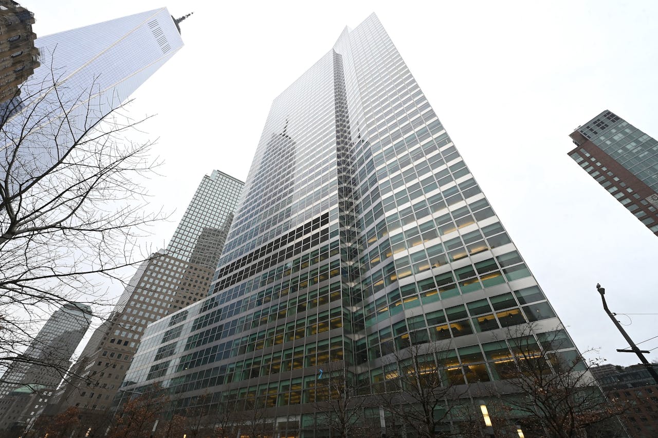 Hoofdkantoor van Goldman Sachs in New York.