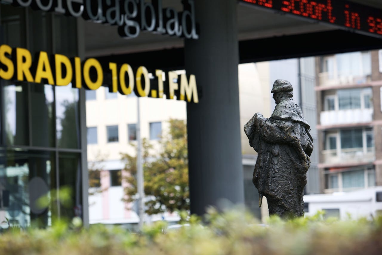Het kantoor van Het Financieele Dagblad in Amsterdam.